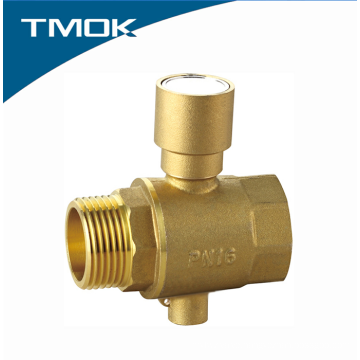 Female*Male Thread Brass Temperature Measurement Ball Valve with Cheap Price Lock Inside in TMOK Valvula